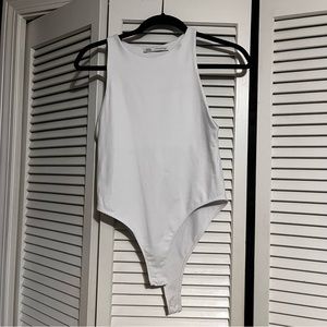 White Zara Bodysuit